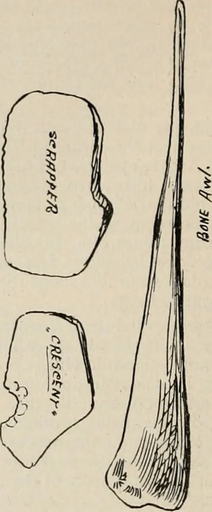 An illustration from The Antiquarian [serial], 1897, leaf 137