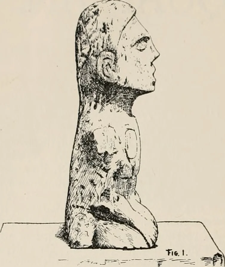 An illustration from The Antiquarian [serial], 1897, leaf 151