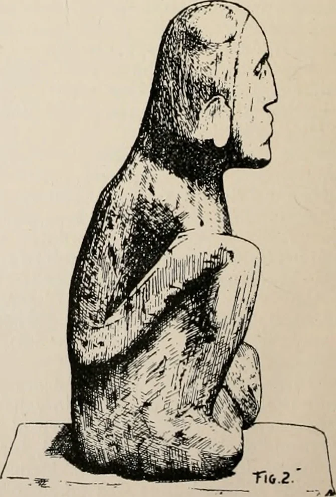 An illustration from The Antiquarian [serial], 1897, leaf 151