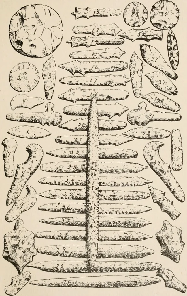 An illustration from The Antiquarian [serial], 1897, leaf 152