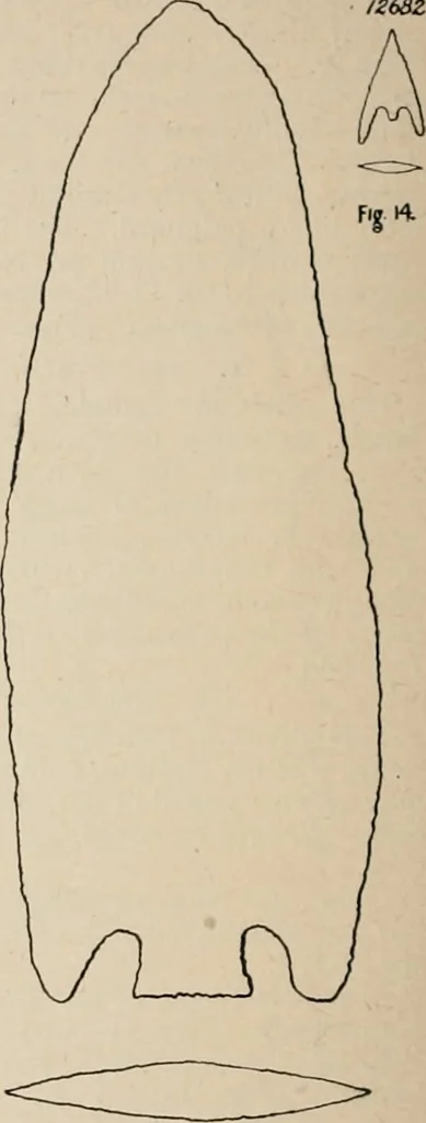 An illustration from The Antiquarian [serial], 1897, leaf 157