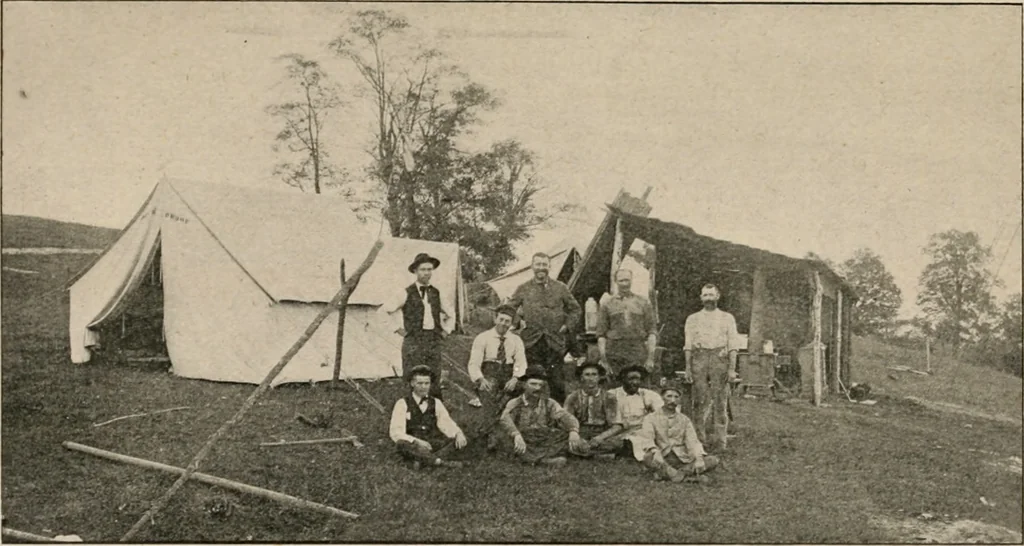 An illustration from The Antiquarian [serial], 1897, leaf 166