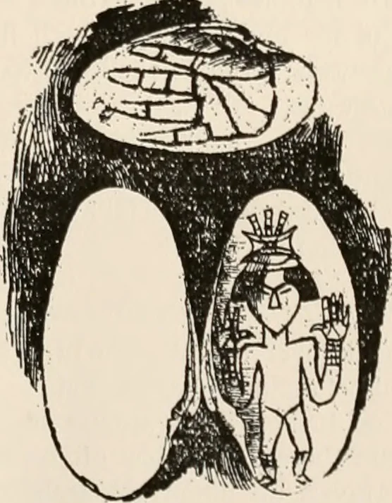 An illustration from The Antiquarian [serial], 1897, leaf 18