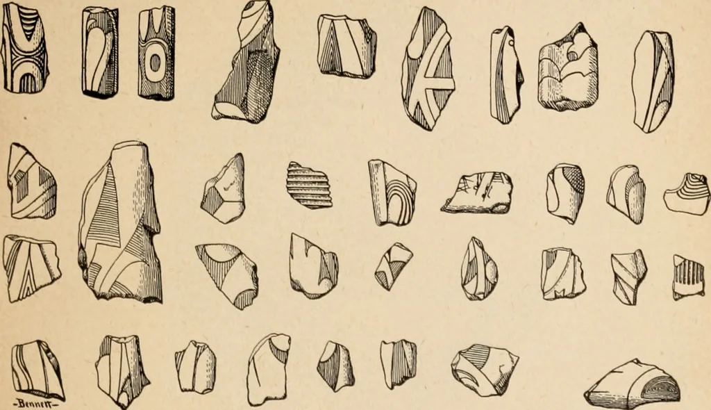 An illustration from The Antiquarian [serial], 1897, leaf 188