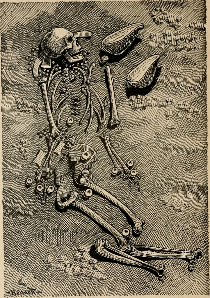 An illustration from The Antiquarian [serial], 1897, leaf 191