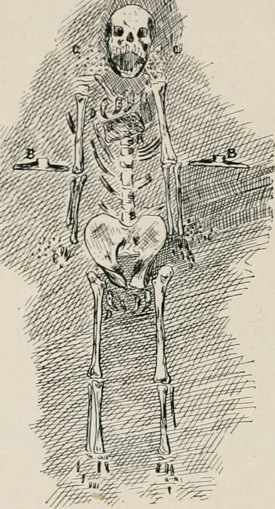 An illustration from The Antiquarian [serial], 1897, leaf 219