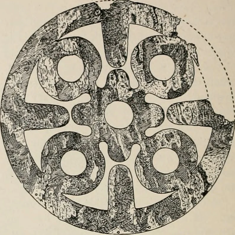 An illustration from The Antiquarian [serial], 1897, leaf 251