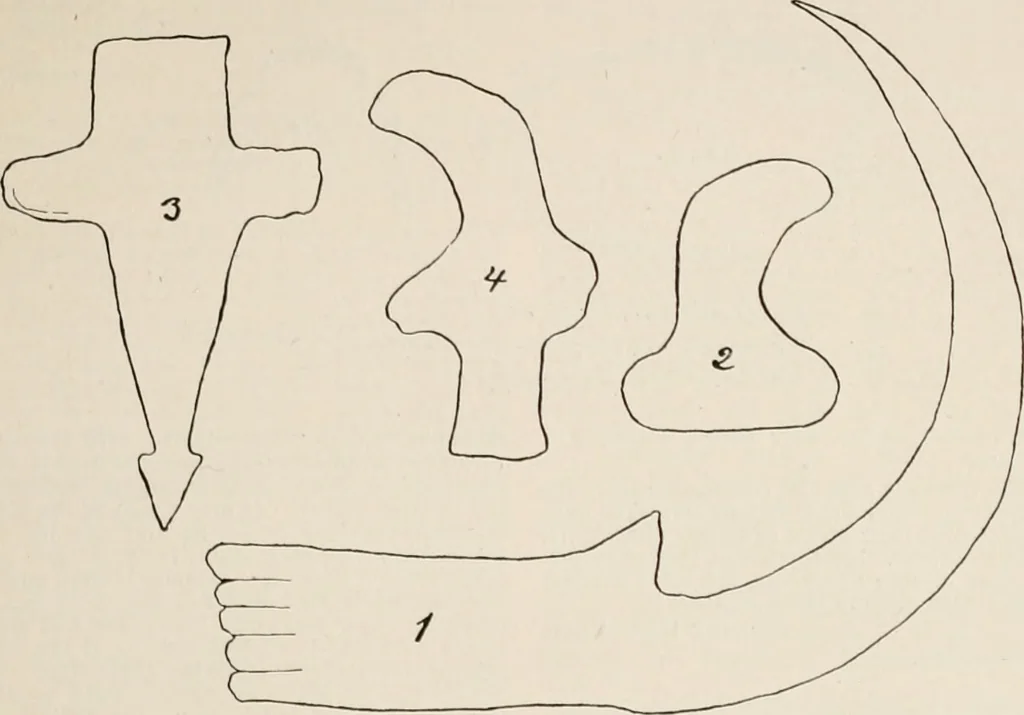 An illustration from The Antiquarian [serial], 1897, leaf 258