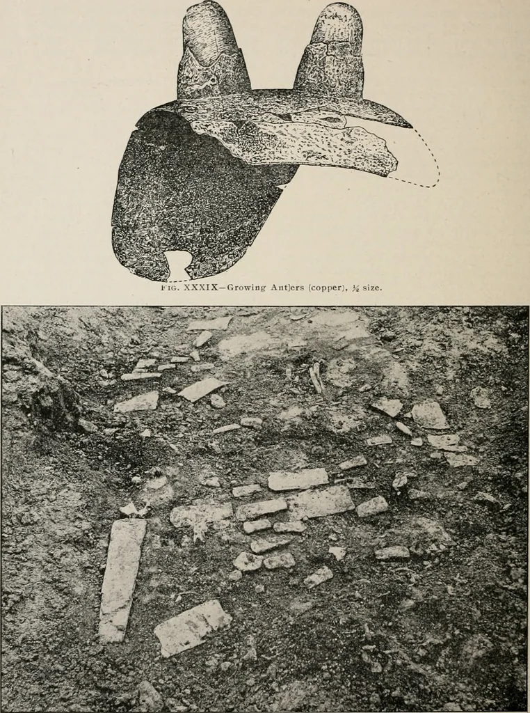 An illustration from The Antiquarian [serial], 1897, leaf 265