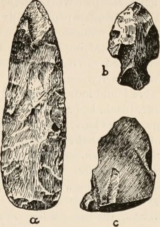 An illustration from The Antiquarian [serial], 1897, leaf 40