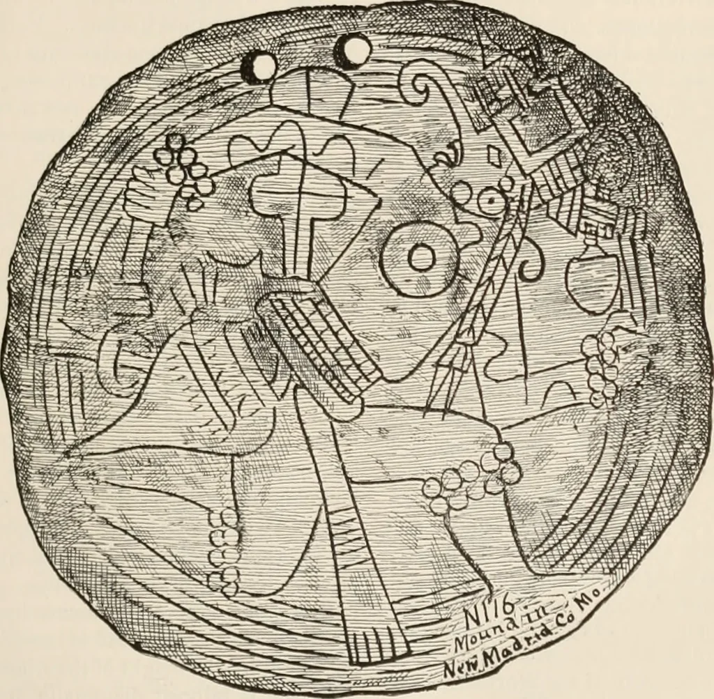 An illustration from The Antiquarian [serial], 1897, leaf 66