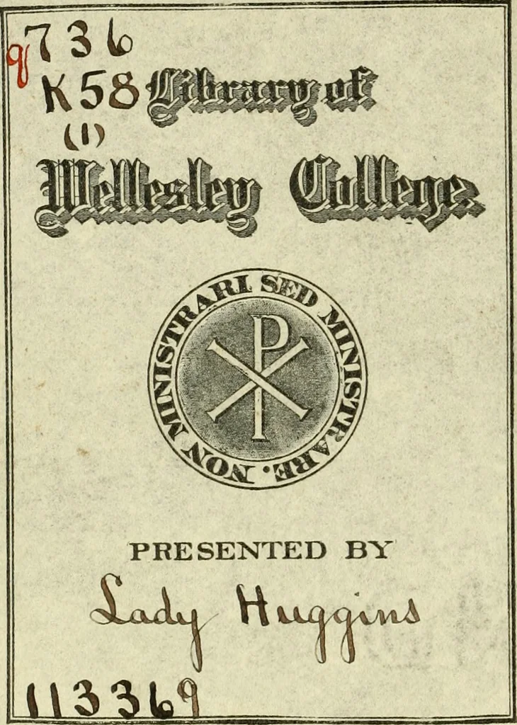An illustration from Antique gems and rings, 1872, leaf 1