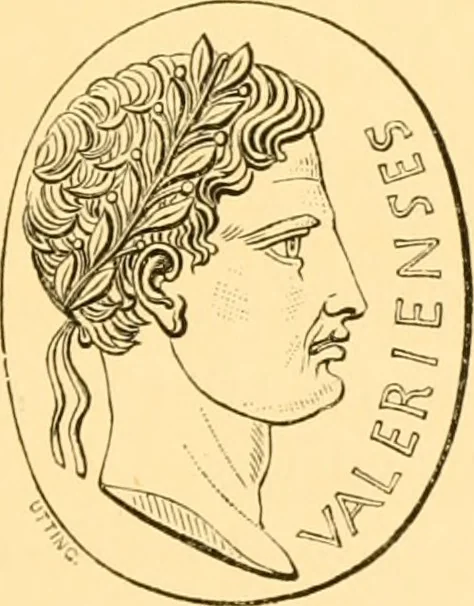 An illustration from Antique gems and rings, 1872, leaf 40