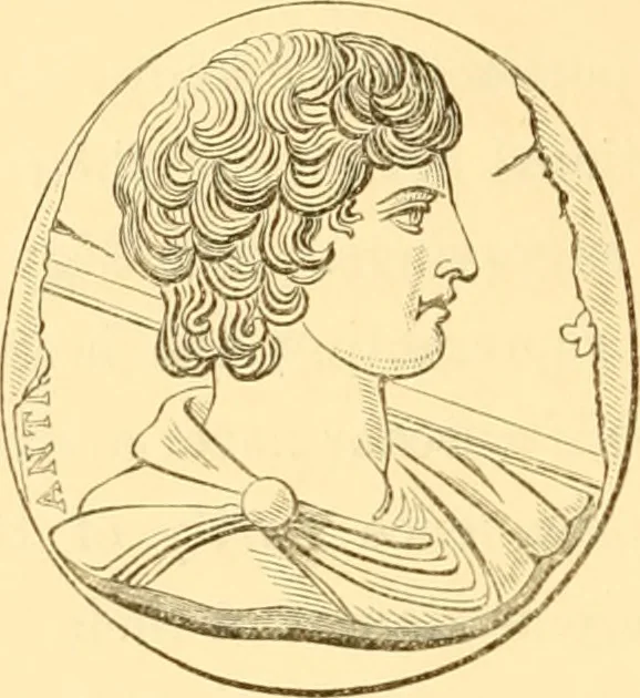 An illustration from Antique gems and rings, 1872, leaf 41