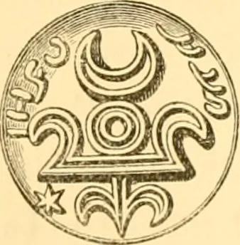 An illustration from Antique gems and rings, 1872, leaf 422