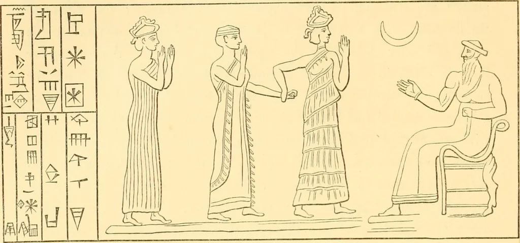An illustration from Antique gems and rings, 1872, leaf 61