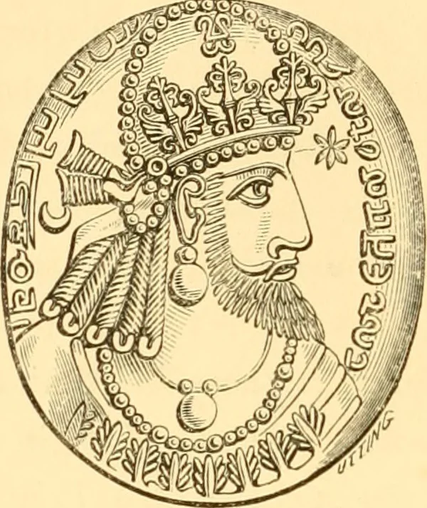 An illustration from Antique gems and rings, 1872, leaf 81