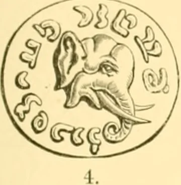 An illustration from Antique gems and rings, 1872, leaf 100