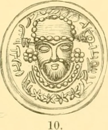 An illustration from Antique gems and rings, 1872, leaf 100