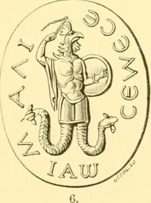 An illustration from Antique gems and rings, 1872, leaf 108