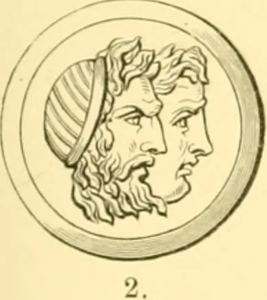 An illustration from Antique gems and rings, 1872, leaf 114