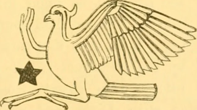 An illustration from Antique gems and rings, 1872, leaf 12
