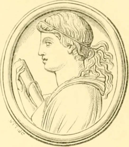 An illustration from Antique gems and rings, 1872, leaf 126