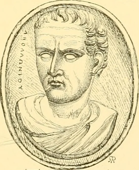 An illustration from Antique gems and rings, 1872, leaf 204