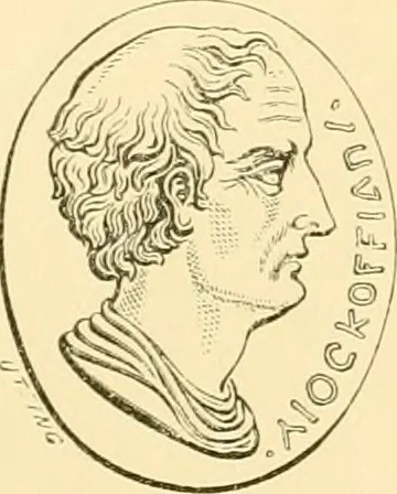 An illustration from Antique gems and rings, 1872, leaf 208