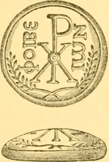 An illustration from Antique gems and rings, 1872, leaf 44