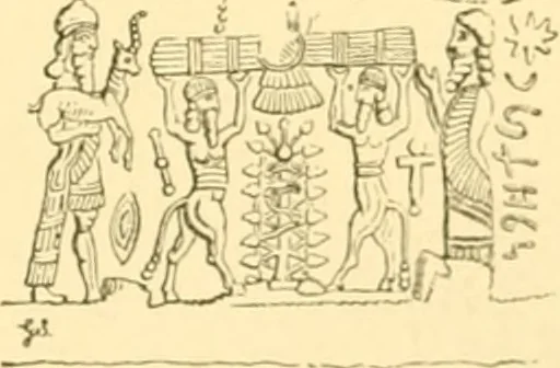 An illustration from Antique gems and rings, 1872, leaf 98