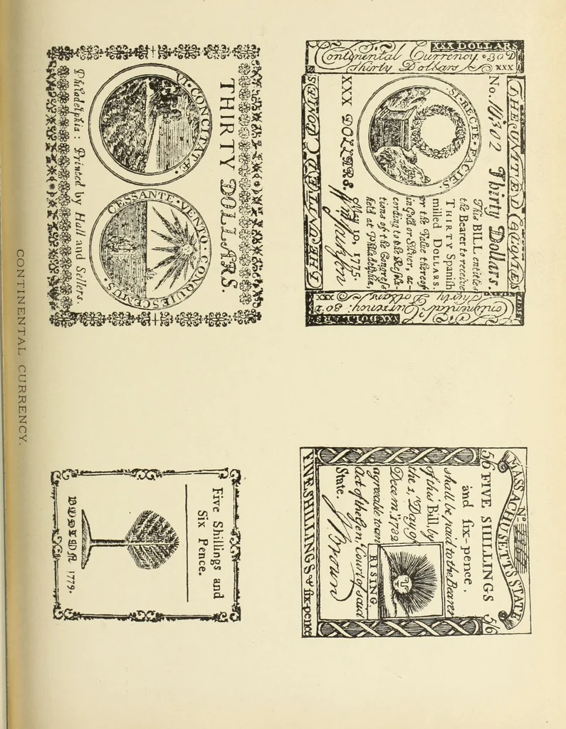 An illustration from Antique views of ye towne of Boston, 1882, leaf 150