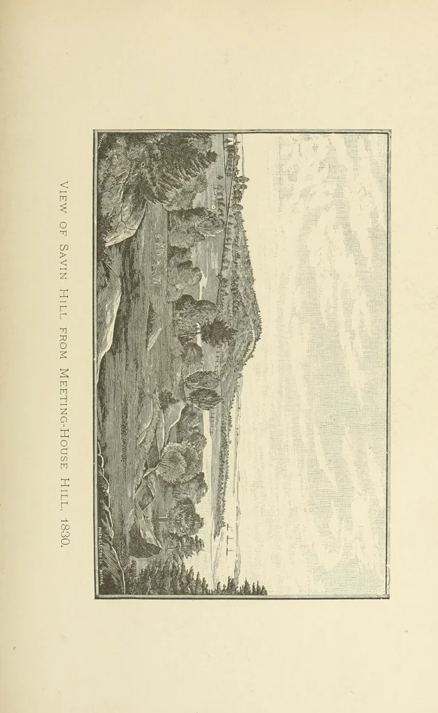 An illustration from Antique views of ye towne of Boston, 1882, leaf 156