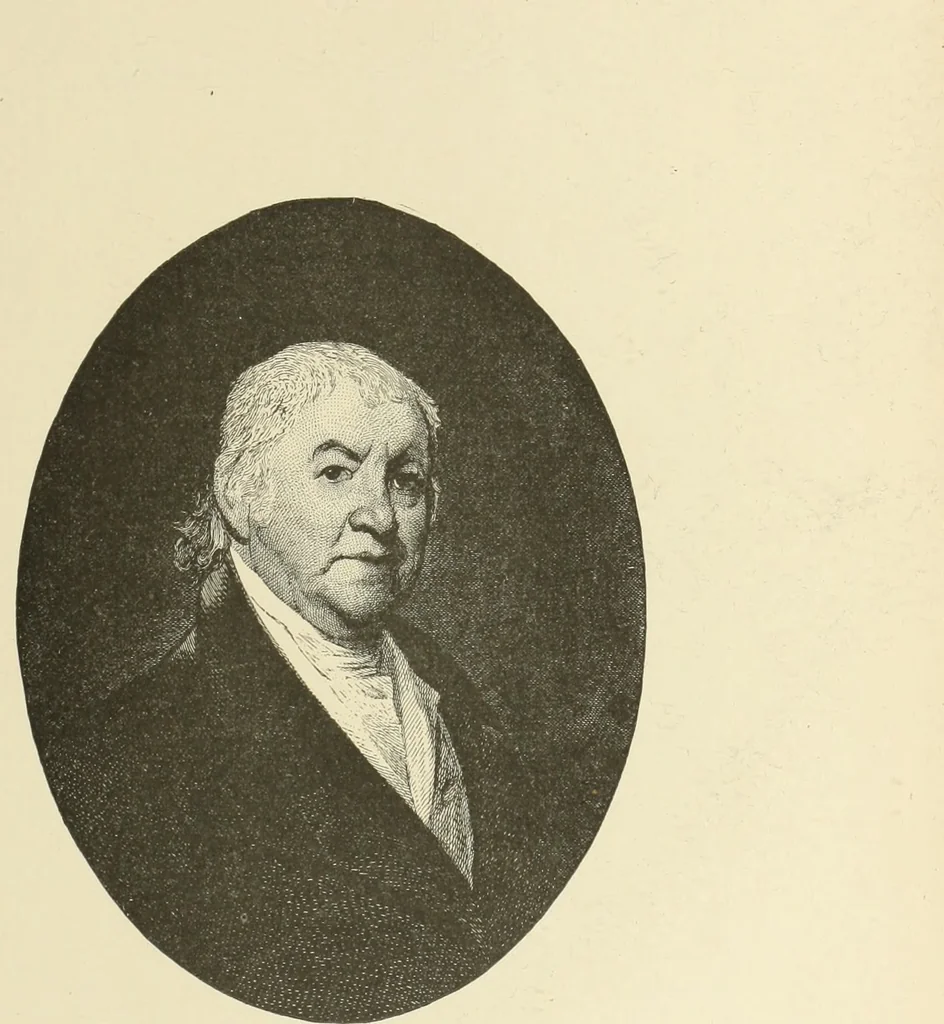 An illustration from Antique views of ye towne of Boston, 1882, leaf 222