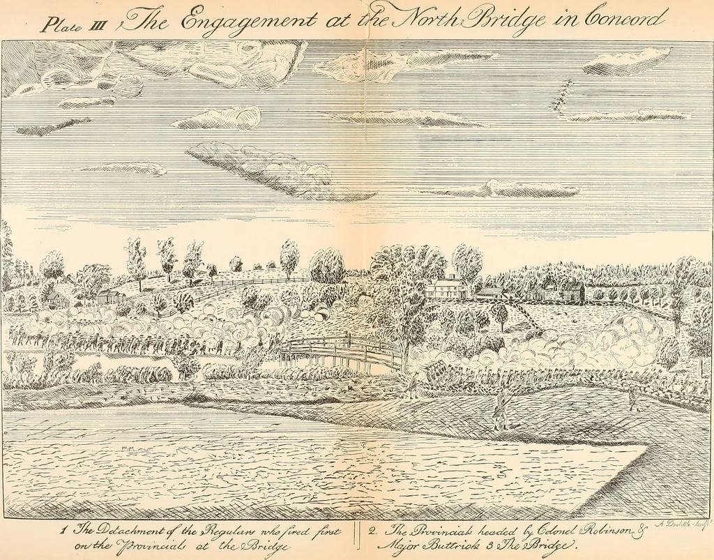 An illustration from Antique views of ye towne of Boston, 1882, leaf 240