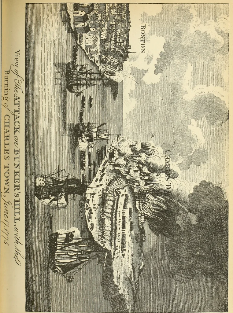 An illustration from Antique views of ye towne of Boston, 1882, leaf 254