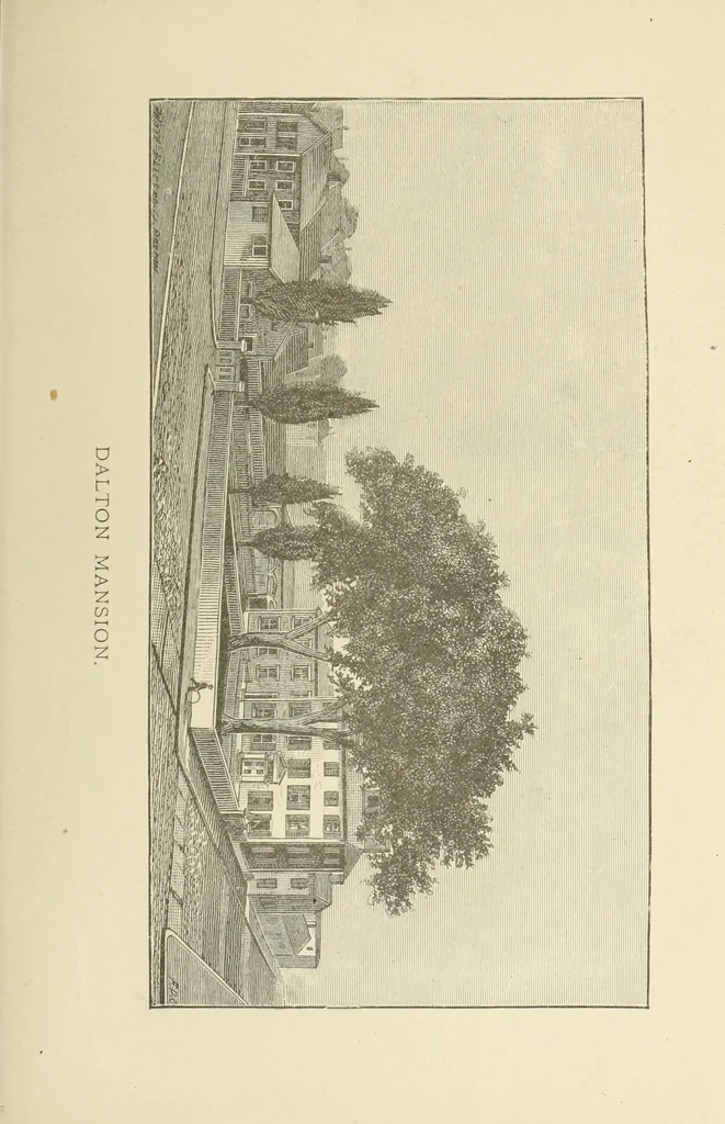 An illustration from Antique views of ye towne of Boston, 1882, leaf 72