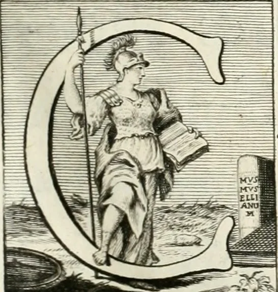An illustration from Antiquitatis reliquiae a marchione Jacobo Musellio collectae, tabulis incisae et brevisibus explicationibus illustratae, 1756, leaf 10