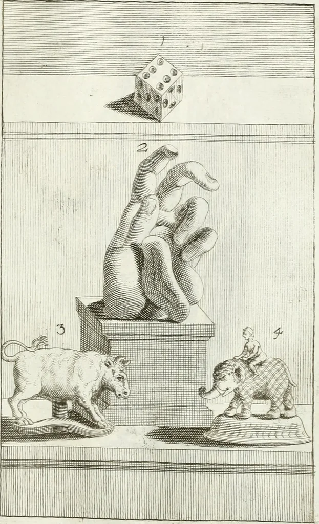 An illustration from Antiquitatis reliquiae a marchione Jacobo Musellio collectae, tabulis incisae et brevisibus explicationibus illustratae, 1756, leaf 122