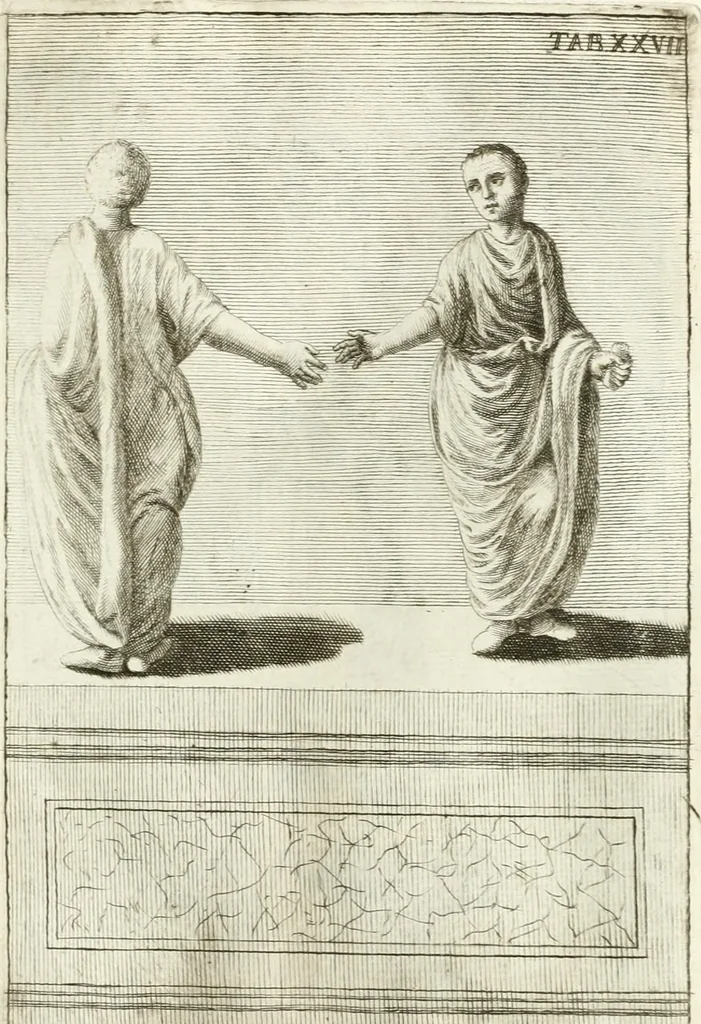 An illustration from Antiquitatis reliquiae a marchione Jacobo Musellio collectae, tabulis incisae et brevisibus explicationibus illustratae, 1756, leaf 126