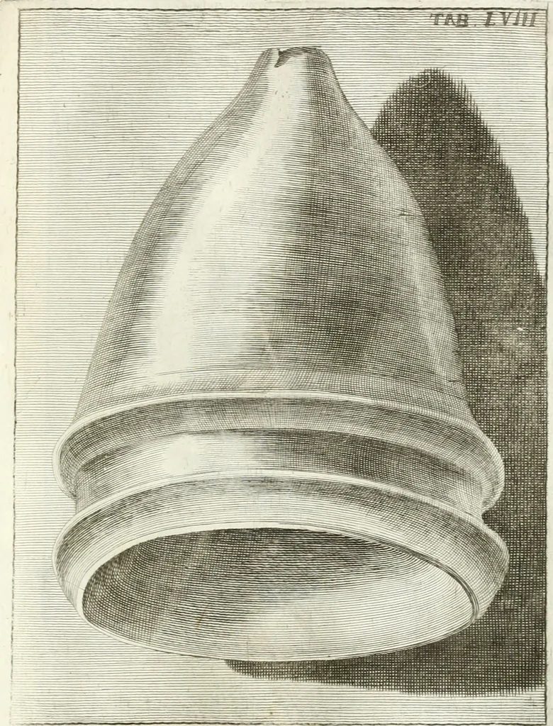 An illustration from Antiquitatis reliquiae a marchione Jacobo Musellio collectae, tabulis incisae et brevisibus explicationibus illustratae, 1756, leaf 186
