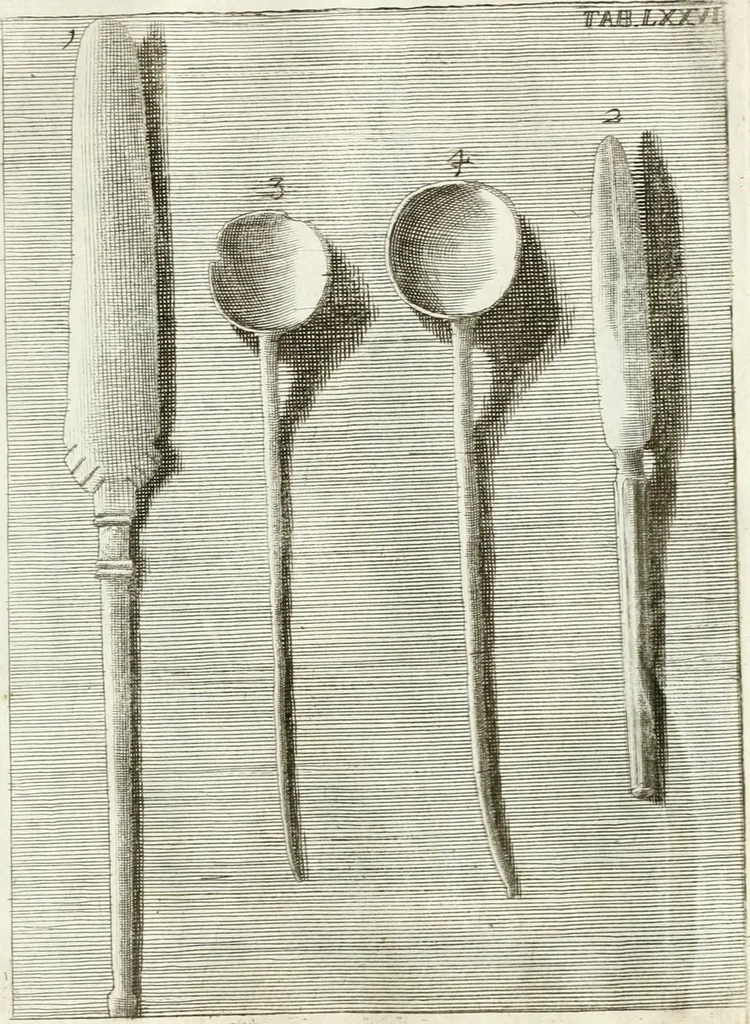 An illustration from Antiquitatis reliquiae a marchione Jacobo Musellio collectae, tabulis incisae et brevisibus explicationibus illustratae, 1756, leaf 218