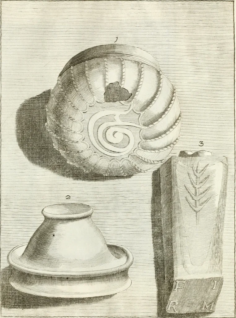 An illustration from Antiquitatis reliquiae a marchione Jacobo Musellio collectae, tabulis incisae et brevisibus explicationibus illustratae, 1756, leaf 240