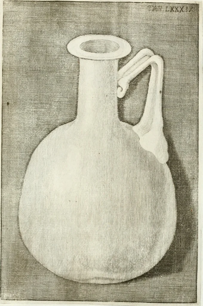 An illustration from Antiquitatis reliquiae a marchione Jacobo Musellio collectae, tabulis incisae et brevisibus explicationibus illustratae, 1756, leaf 244