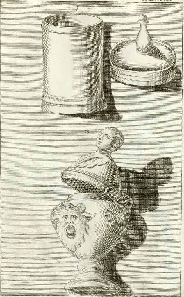 An illustration from Antiquitatis reliquiae a marchione Jacobo Musellio collectae, tabulis incisae et brevisibus explicationibus illustratae, 1756, leaf 250