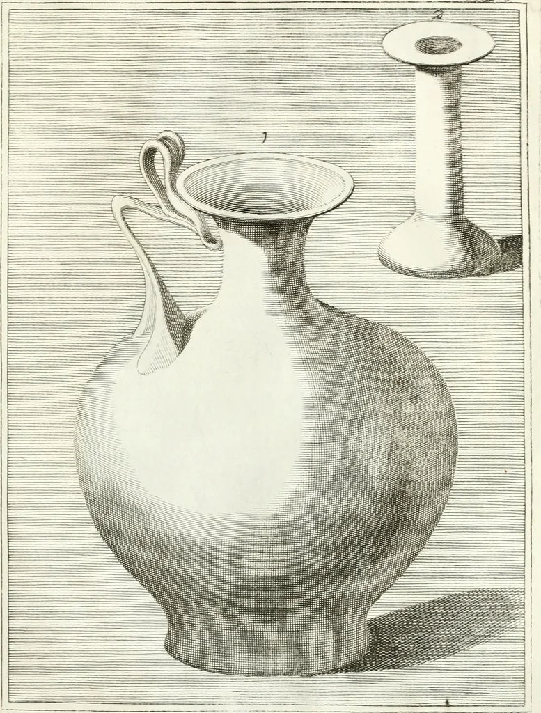 An illustration from Antiquitatis reliquiae a marchione Jacobo Musellio collectae, tabulis incisae et brevisibus explicationibus illustratae, 1756, leaf 266