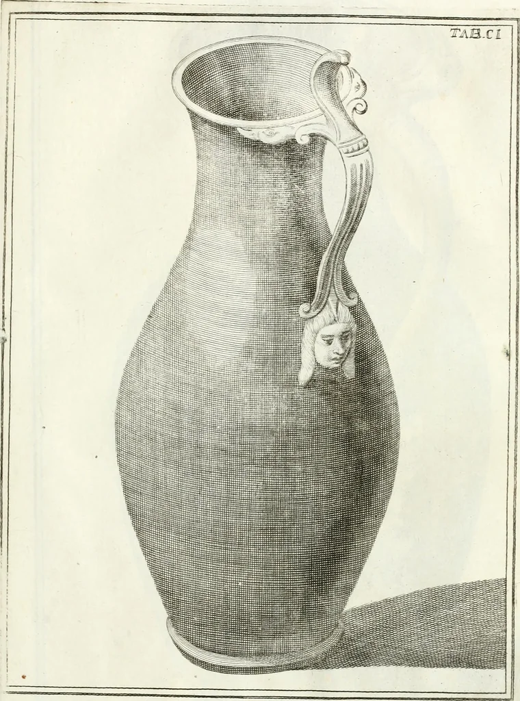 An illustration from Antiquitatis reliquiae a marchione Jacobo Musellio collectae, tabulis incisae et brevisibus explicationibus illustratae, 1756, leaf 268