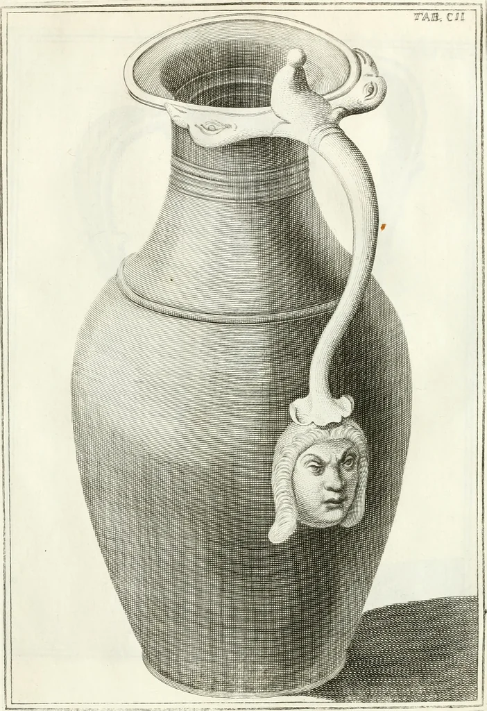 An illustration from Antiquitatis reliquiae a marchione Jacobo Musellio collectae, tabulis incisae et brevisibus explicationibus illustratae, 1756, leaf 270