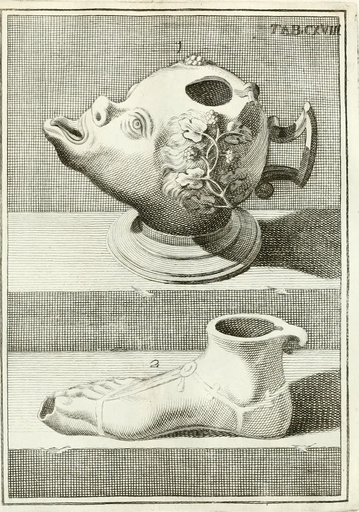 An illustration from Antiquitatis reliquiae a marchione Jacobo Musellio collectae, tabulis incisae et brevisibus explicationibus illustratae, 1756, leaf 302