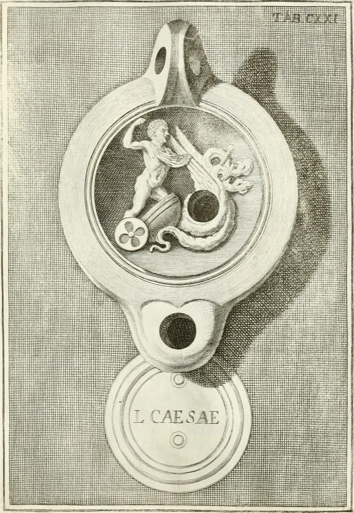 An illustration from Antiquitatis reliquiae a marchione Jacobo Musellio collectae, tabulis incisae et brevisibus explicationibus illustratae, 1756, leaf 308